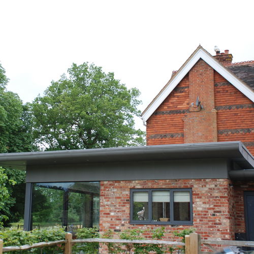 Zinkdach - VICTORIAN VICARAGE - Peters Roofing - Metalloptik / plan