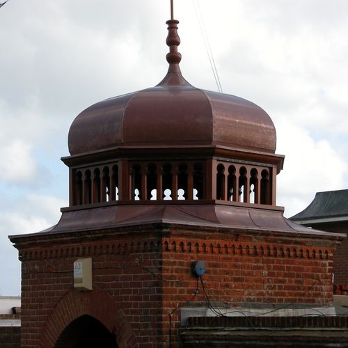 Kupferdach - CUPOLA - Peters Roofing - Metalloptik / gebogen