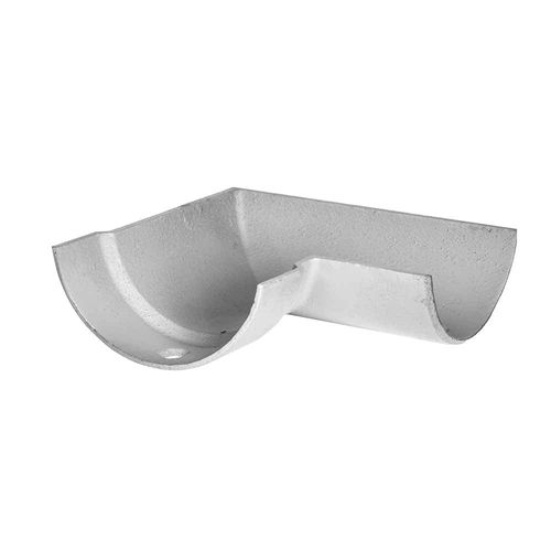 Gusseisen-Regenrinne - EXTERNAL / INTERNAL - Rain Guard - halbrund / für Eckeinbau
