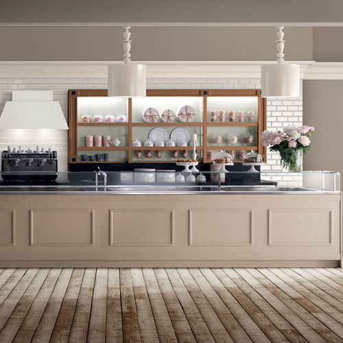 Verkaufskühlvitrine - TREVI - Frigomeccanica - für Konditoreien / für Bäckerei / Edelstahl