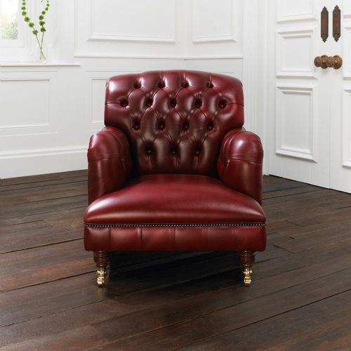 Chesterfield-Sessel - HOWARD - distinctive chesterfields - Stoff