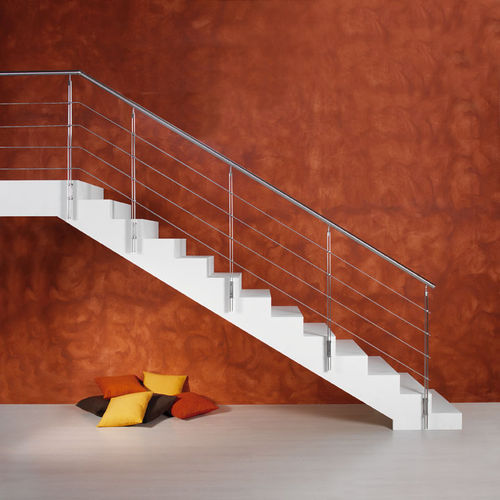 Metallgeländer - Jazz - CAST DESIGN - mit Stangen / für den Innenraum / für Treppen