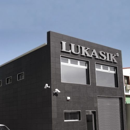 Fassadenverkleidung für hinterlüftete Fassade - FRONTEK : AZABACHE - Greco Gres - Paneel / Keramik / texturiert