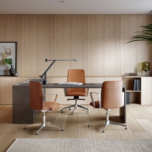 Moderner Bürosessel - ALLURE - Forma 5 - Stoff / Aluminium / ergonomisch
