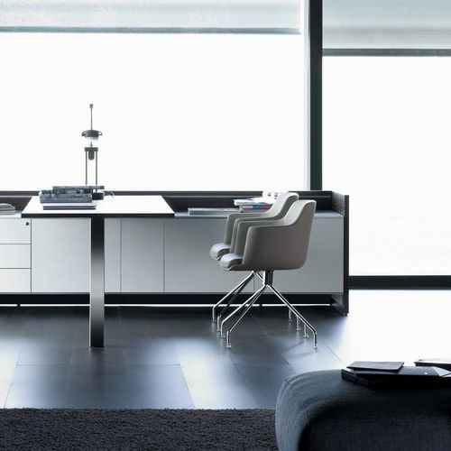 Moderner Besucherstuhl - CUORE - Forma 5 - für den Innenraum / Stoff / Aluminium