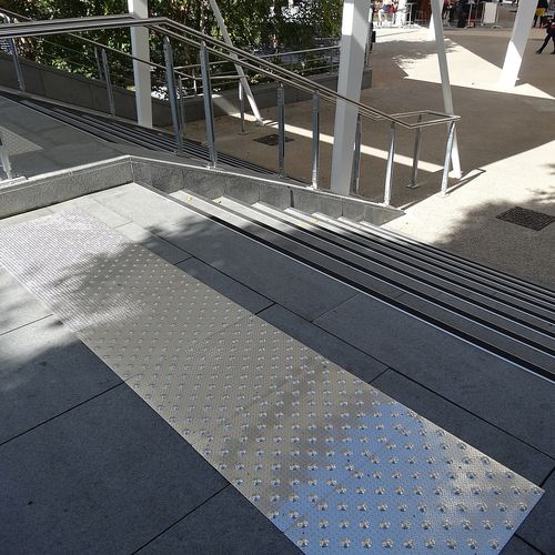 Aluminium-Blindenleitplatte - DP4A - Proople