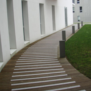 Harz-Profil - P62 - Proople - Aluminium / Methacrylat / Rechteck