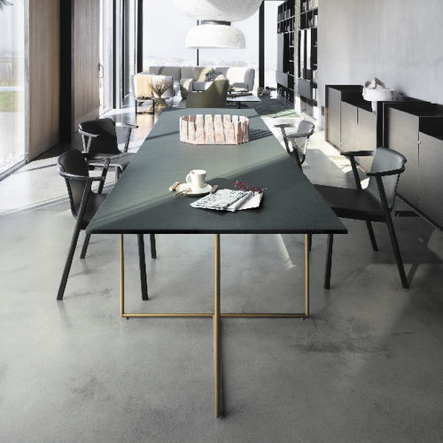Moderner Tisch - ALAMO - LEMA Home - Laminat / Marmor / Gestell aus Metall