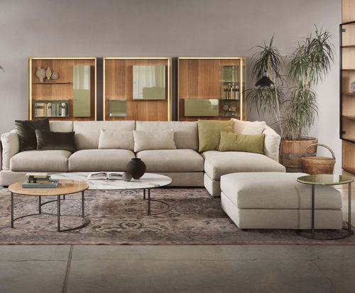 Modulsofa - GROOVY  - LEMA Home - modern / Stoff / Leder