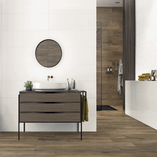 Porzellanfliesen - MORE - Recer - Hochglanz / für den Innenraum / für Wohnzimmer