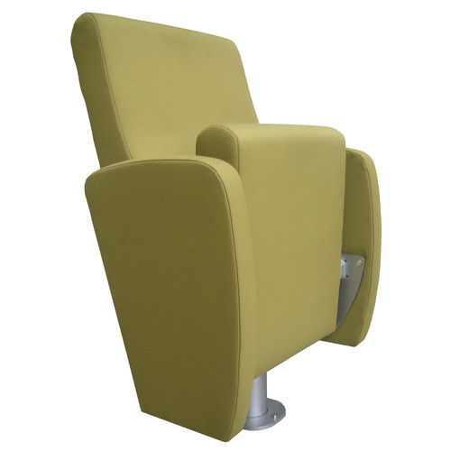 Moderner Auditoriumsessel - TFA - Ezcaray International Seating - Stoff / klappbar / rot