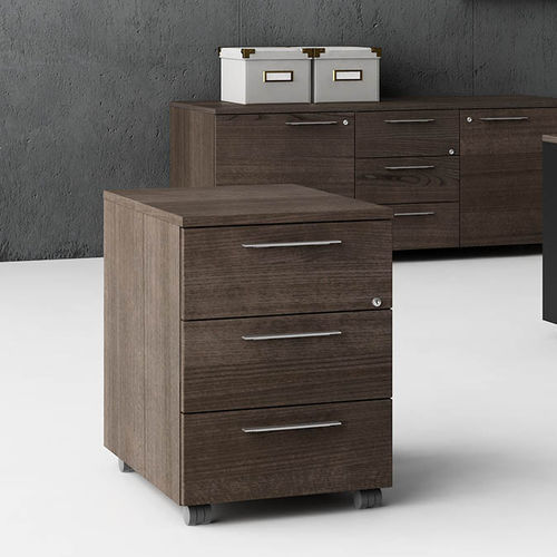 Metall-Schreibtischcontainer - PEDESTALS - Frezza - Stahl / melaminbeschichtet / Kunststoff