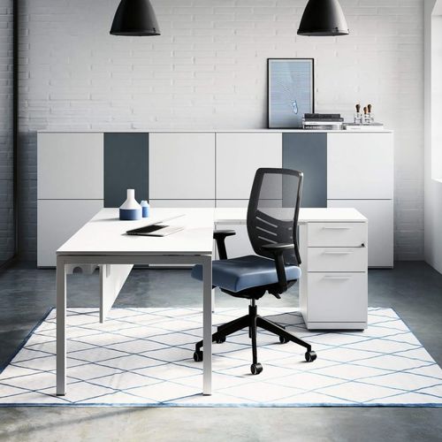 Schreibtisch für Open Space - POP EASY - Frezza - bodenstehend / für 2 bis 4 Personen / für 2 Personen