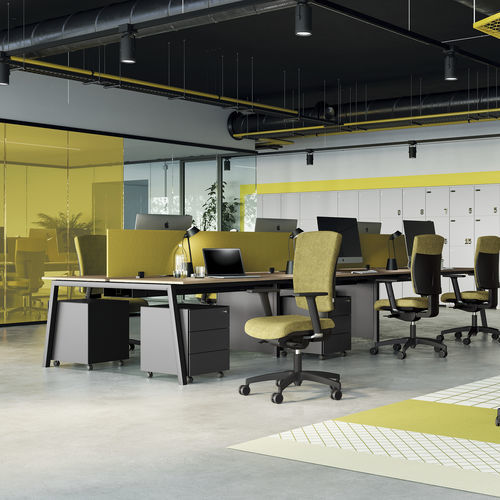 Design-Stuhl - EM 59 EVO - Frezza - für den Innenraum / Aluminium / Nylon