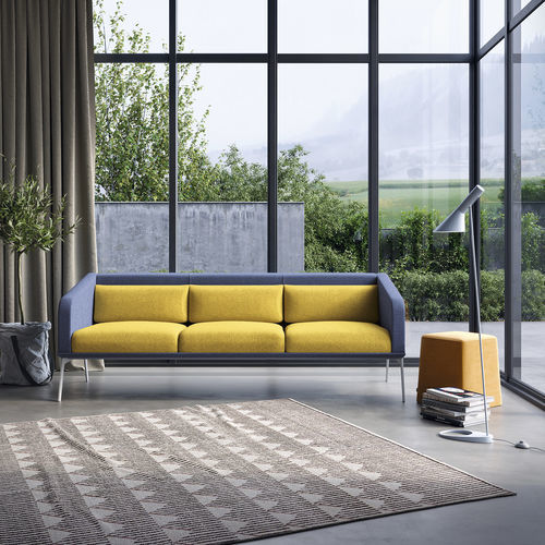 Modernes Sofa - METRO 15 - Frezza - Stoff / Leder / individuell gestaltbar