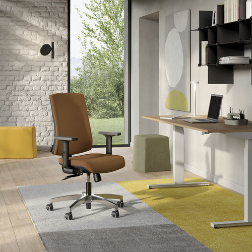 Moderner Bürostuhl - KIKU  - Frezza - Samt / Polyurethan / Nylon