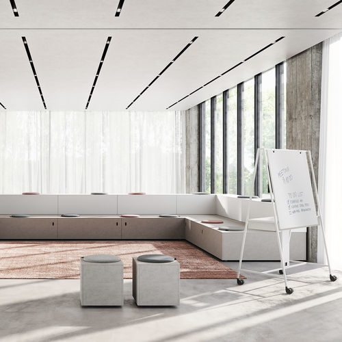 Modulare Bank - GRADONE - Frezza - modern / Holz / ohne Rückenlehne