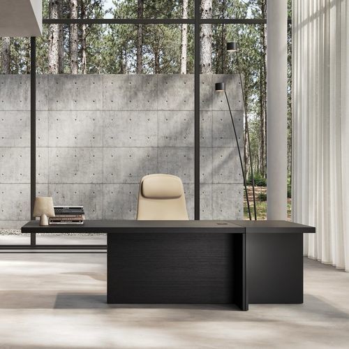Chefschreibtisch - MUX70 - Frezza - bodenstehend / modern / Holz