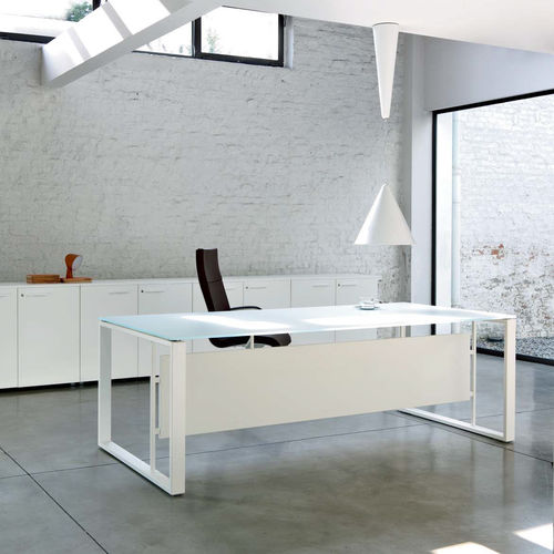 Schreibtisch für Open Space - VELVET - Frezza - bodenstehend / modern / Holz