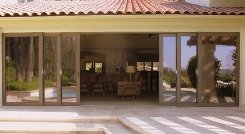 Hebe-Schiebe-Terrassentür - IS.14 - Panda Windows & Doors  - Aluminium / mit Doppelverglasung / Sicherheit
