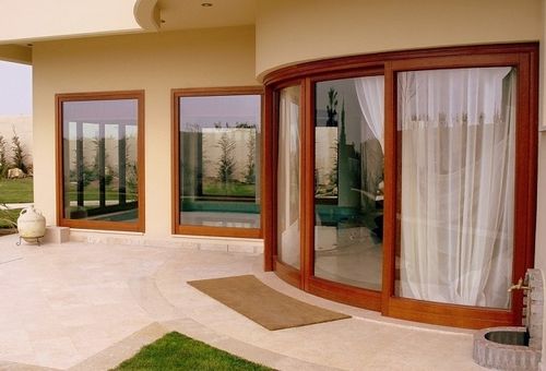 Hebe-Schiebe-Terrassentür - S.12 - Panda Windows & Doors  - Holz / mit Doppelverglasung