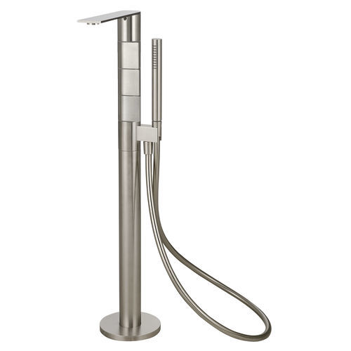 Badewannen-Einhebelmischer - RWIT 2584 IS 05 - Rubinetterie Treemme - bodenstehend / aus verchromtem Metall / für Badezimmer
