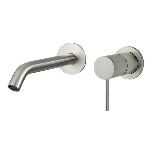 Einhebelmischer für Waschtisch - RWIT 13C6 IS 02 - Rubinetterie Treemme - wandmontiert / aus verchromtem Metall / für Badezimmer