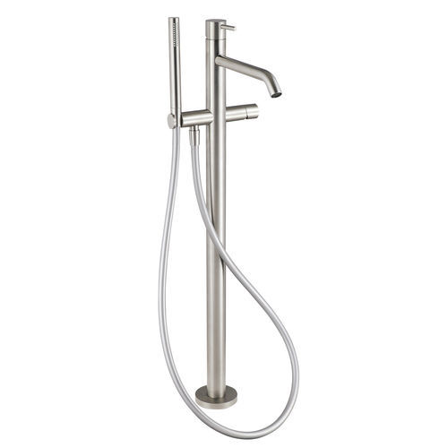 Badewannen-Einhebelmischer - RWIT 1303 IS 03 - Rubinetterie Treemme - bodenstehend / aus verchromtem Metall / für Badezimmer