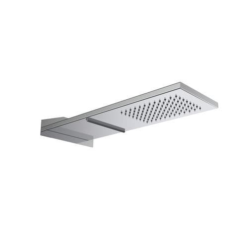 Wandmontierter Duschkopf - IT RTBR 381 CC - Rubinetterie Treemme - rechteckig