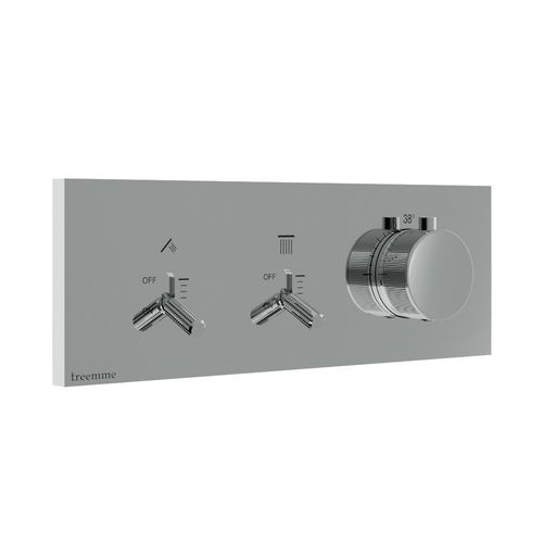 Einhebelmischer für Dusche - RWIT 2B86 IS 01 - Rubinetterie Treemme - wandmontiert / aus verchromtem Metall / für Badezimmer
