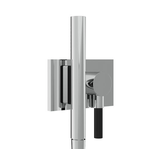 Rohrförmige Handdusche - RWIT2BF6CC25 - Rubinetterie Treemme - Metall / modern / mit magnetischer Halterung