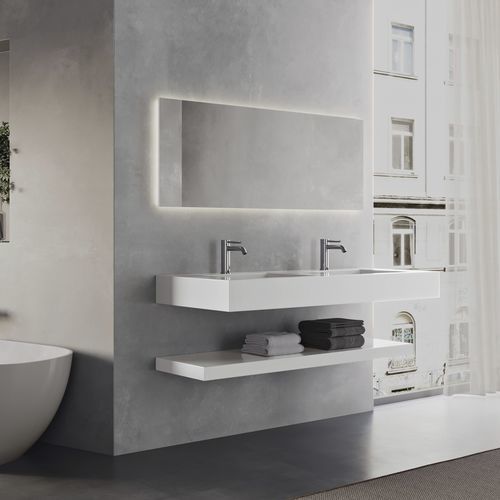 Einhebelmischer für Waschbecken - IT8C18CCFPZZ - Rubinetterie Treemme - im Bereich / Metall / für Badezimmer