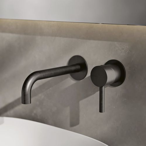 Einhebelmischer für Waschbecken - RWIT8C75CC01 - Rubinetterie Treemme - Einbau / aus verchromtem Metall / Nickel