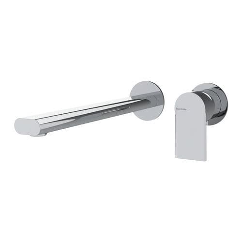 Einhebelmischer für Waschtisch - RWIT9C76CC02 - Rubinetterie Treemme - Aufsatz / Metall / für den Innenraum