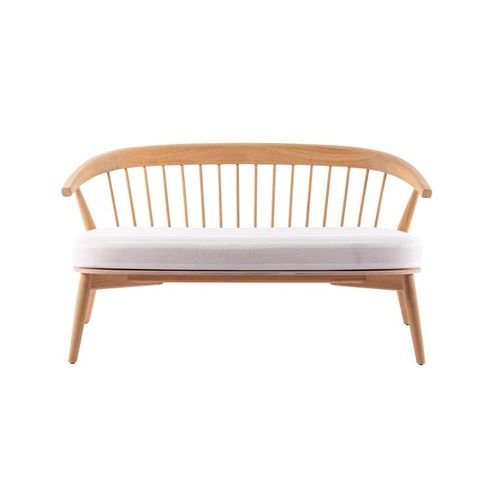 Modernes Sofa - NEWOOD  - Cappellini - für Außenbereich / Stoff / mit abnehmbarem Kissen