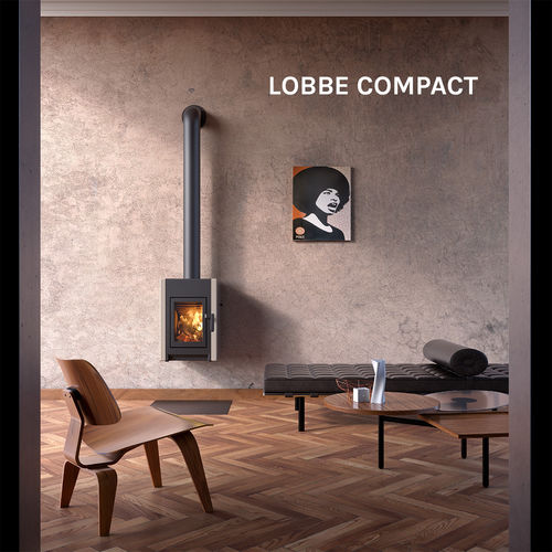 Holz-Kaminofen - LOBBE COMPACT - LEENDERS - 0 - 5 kW / 8 kW / wandmontiert