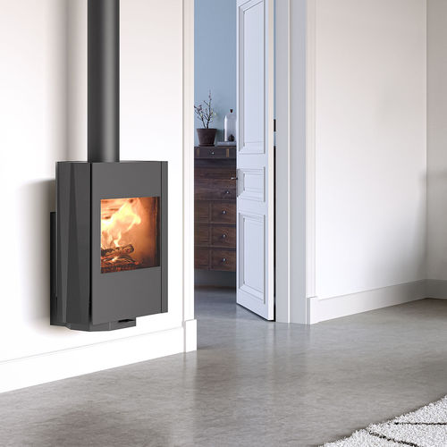 Holz-Kaminofen - Lynne - LEENDERS - 0 - 5 kW / 5 kW...10 kW / wandmontiert