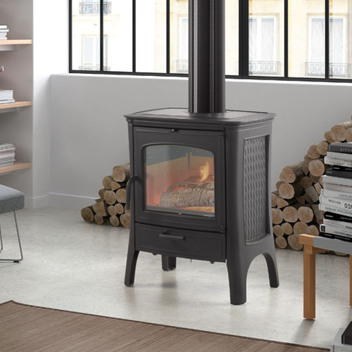 Holz-Kaminofen - E-20 NS - HERGÓM - 8 kW / freistehend / traditionell