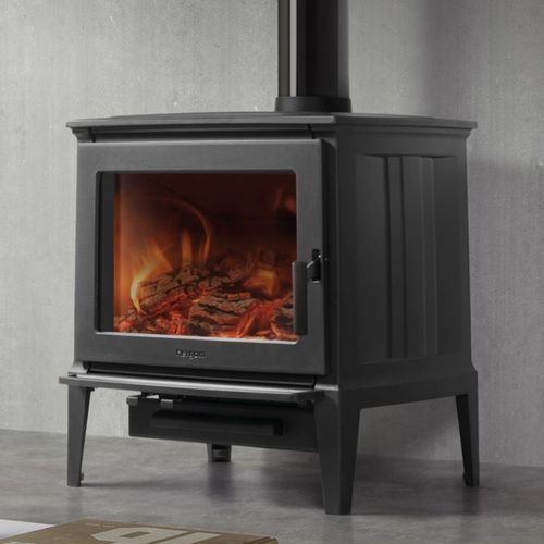 Holzkamin - E-30 L - HERGÓM - geschlossene Feuerstelle / modern
