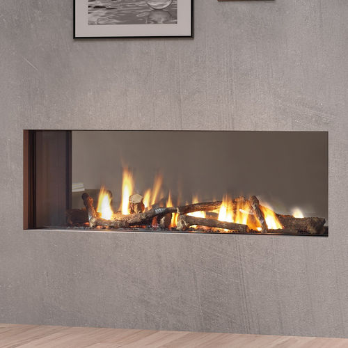 Erdgaskamin - MG-100/38 T - HERGÓM - Propan / Einbau / für Wandmontage