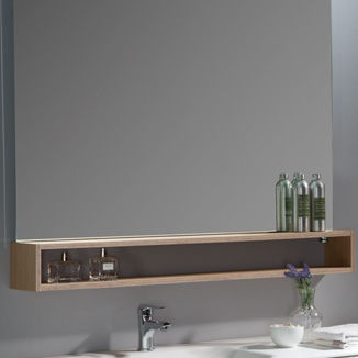 Wandmontiertes Regal - BOXY - Naxani - modern / MDF / für Badezimmer