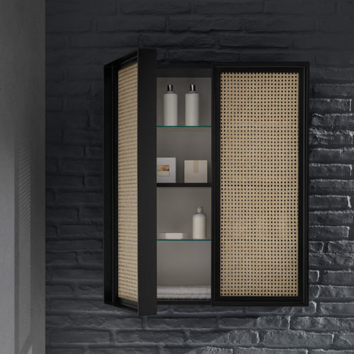 Moderne Badezimmerschrank mit Spiegel - ROTEN - Naxani