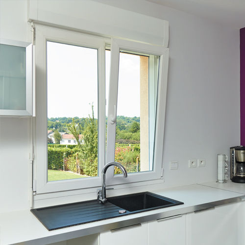 PVC-Fenster - OPTIMIL - Millet - Flügel / Dreh-Kipp / feststehend