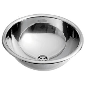 Einbauwaschbecken - SN0027C - Mediclinics, s.a. - Edelstahl / rund / modern