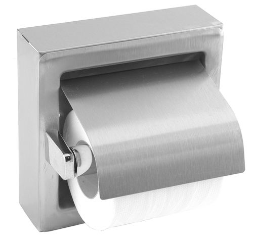 Wandmontierter WC-Rollenhalter - AI0310CS - Mediclinics, s.a. - Edelstahl / für Hotels