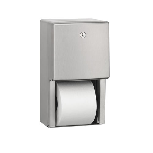 Wandmontierter Toilettenpapierhalter - PR0700CS - Mediclinics, s.a. - Edelstahl / satiniert / für öffentliche Einrichtungen