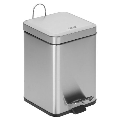 Hygienischer Abfallbehälter - PP1206CS - Mediclinics, s.a. - Edelstahl / mit Deckel / mit Pedal