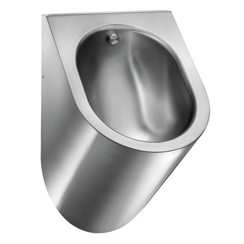 Edelstahl-Urinal - SNU128CS - Mediclinics, s.a. - wandmontiert / bakteriostatisch / für öffentliche Sanitäreinrichtungen