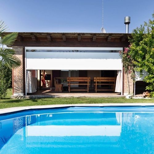 Jalousie für Pergola - SCREENY 110 GPZ UNICA S32 - KE Outdoor Design - Aluminium / für Außenbereich / für Gewerbegebrauch