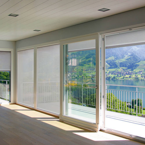 Eingebaute Jalousie - SCREENY 130 GPZ UNICA S41 - KE Outdoor Design - für Fenster / Segeltuch / für Außenbereich